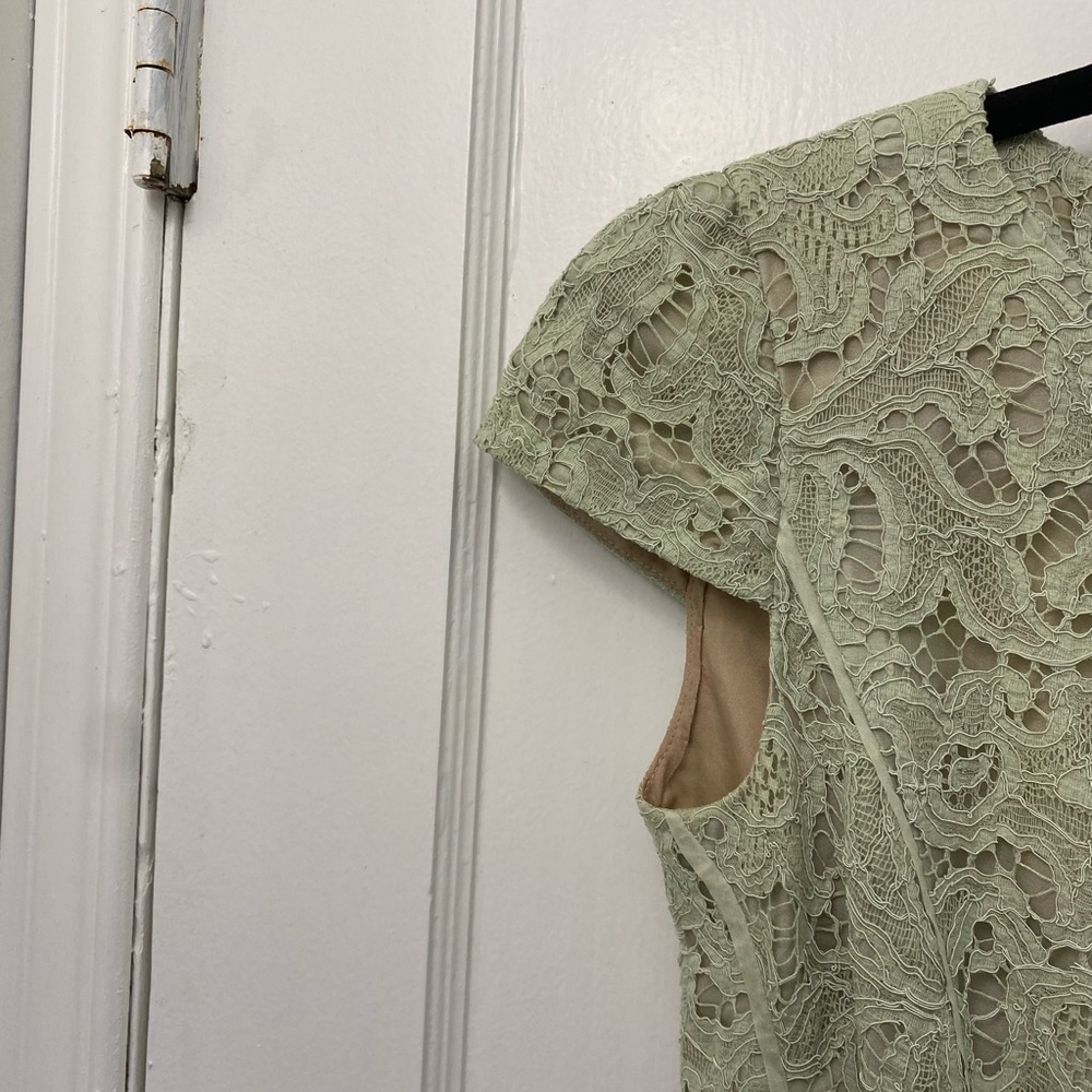 J. Mendel Paris Mint Lace Dress - Picture 5 of 7